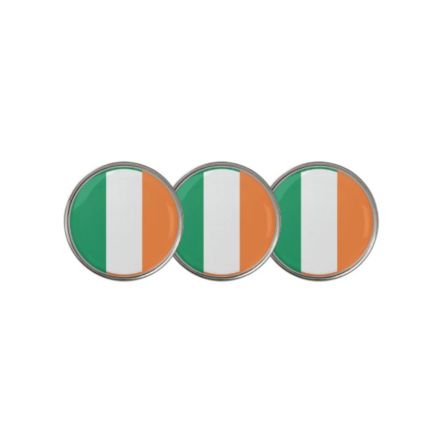 Irish Flag Golf Ball Marker (3 Up)