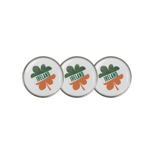 Irish Flag Golf Ball Marker (3 Up)