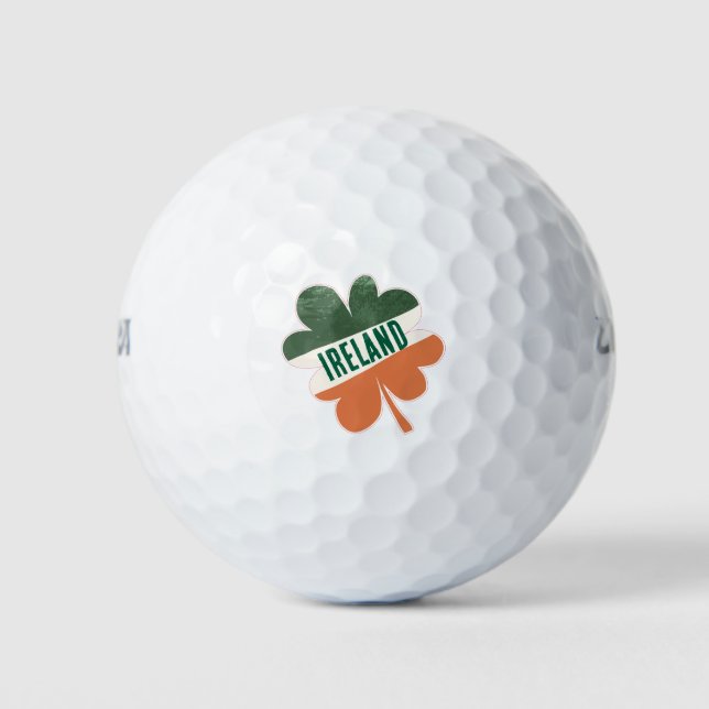 Irish Flag Golf Balls (Front)