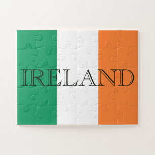 Irish Flag Ireland 11x14 30pc jpcnt Jigsaw Puzzle