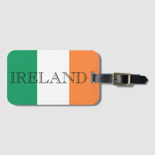 Irish Flag Ireland bc ltcn Luggage Tag