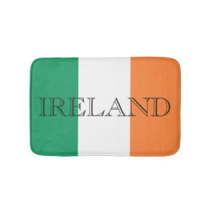 Irish Flag Ireland bmcnt Bath Mat
