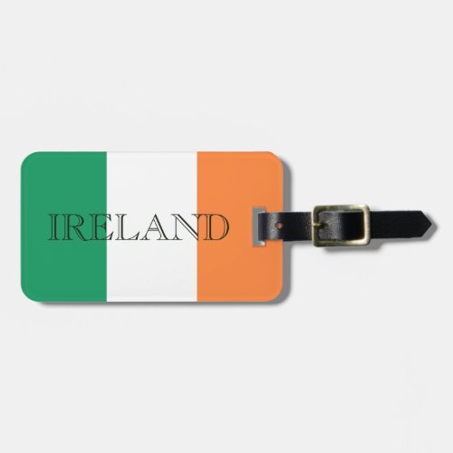 Irish Flag Ireland cd lt arc1 Luggage Tag