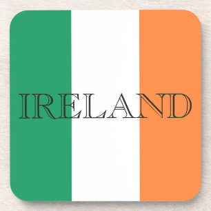 Irish Flag Ireland coastercnt Beverage Coaster