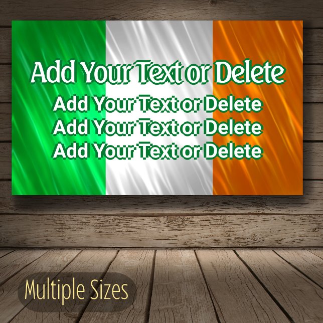 Irish Flag Ireland Flag St Patrick's Irish Party Banner (Creator Uploaded)