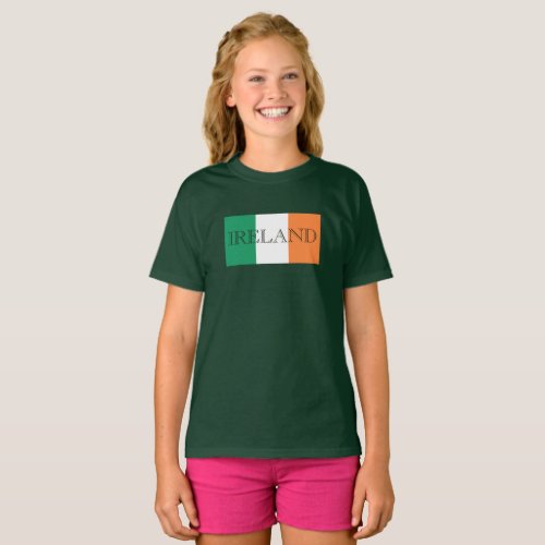 Irish Flag Ireland gccnt T_Shirt