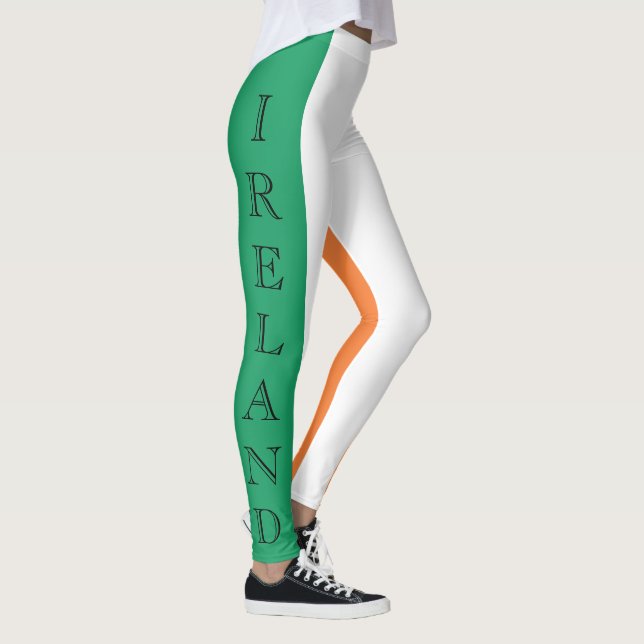 Irish Flag Ireland Leggings arct (Right)