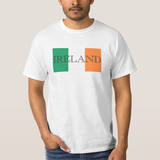 Irish Flag Ireland mccn T-Shirt (Front)