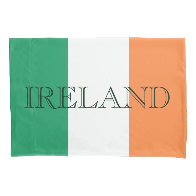 Irish Flag Ireland pccnt Pillow Case (Front)