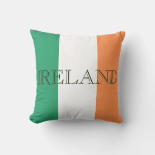 Irish Flag Ireland tpcnt Outdoor Pillow