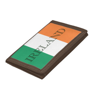 Irish Flag Ireland wacnt Tri-fold Wallet