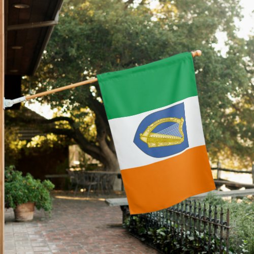 Irish Flag  Irish country House flag  Ireland