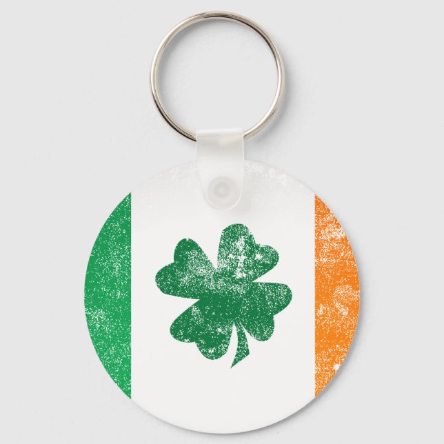 Irish Flag Keychain (Front)