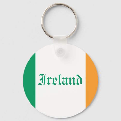 Irish Flag Keychain