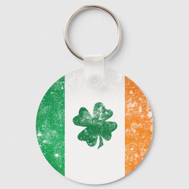 Irish Flag Keychain (Front)