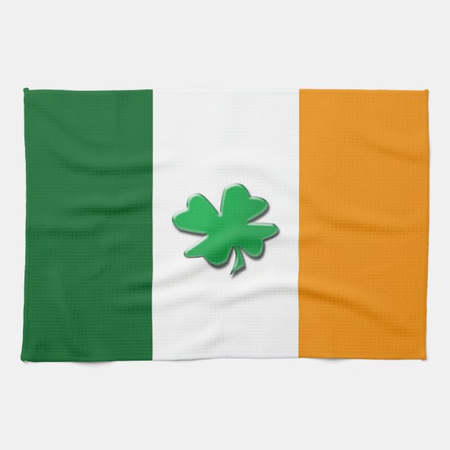 Irish flag kitchen towels (Horizontal)