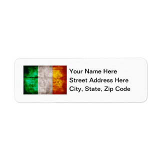 Irish Flag Label
