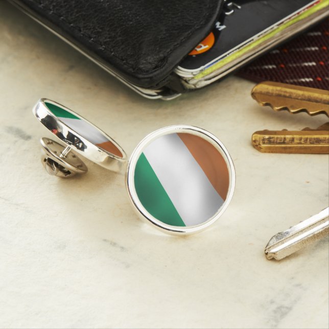 IRISH FLAG LAPEL PIN (In Situ)