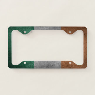 Irish Flag License Plate Frame