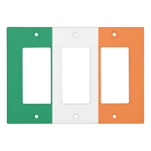Irish Flag lscnt Light Switch Cover