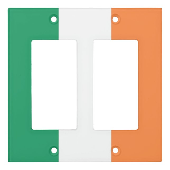 Irish Flag lscnt Light Switch Cover (Front)