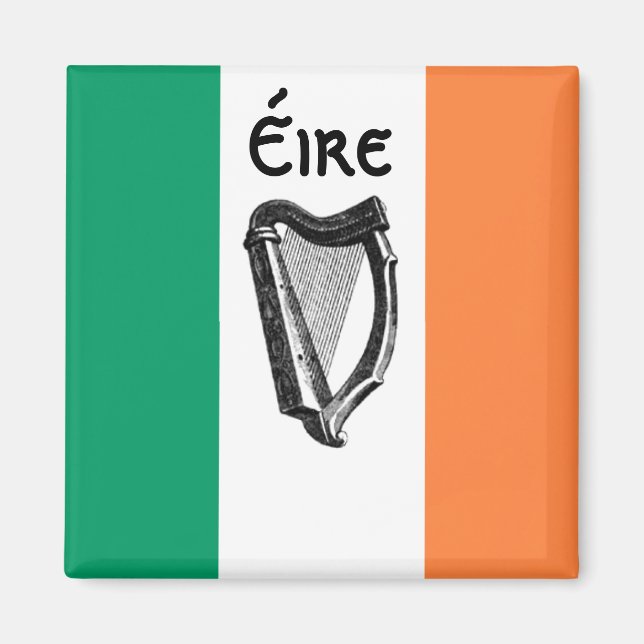 Irish Flag Magnet (Front)