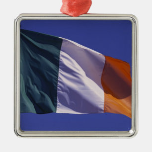 Irish flag metal ornament