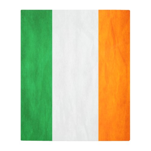 Irish Flag Metal Print