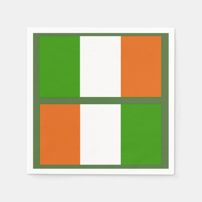 Irish Flag Napkin (Front)