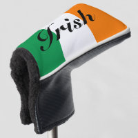 Irish flag of Ireland custom golf head socks Golf Head Cover