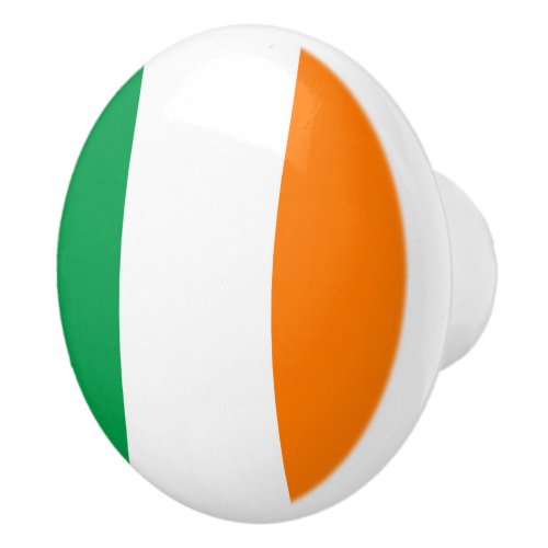 Irish flag of Ireland door and drawer pull knobs