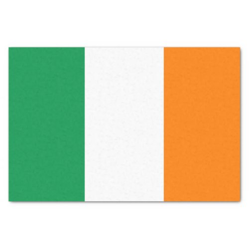 irish flag of Ireland gift wrapping tissue paper