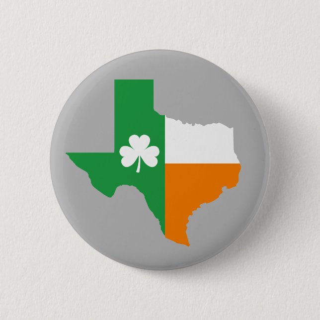 Irish Flag of Texas Button (Front)