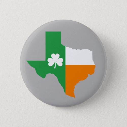 Irish Flag of Texas Button