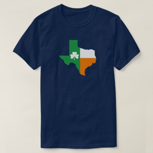 Irish Flag of Texas T_Shirt