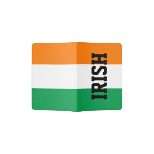 Irish flag passport holder   Ireland pride