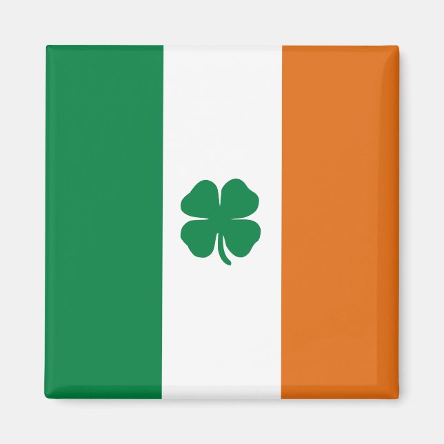Irish Flag Patriotic Ireland Flag St Patrick's day Magnet (Front)