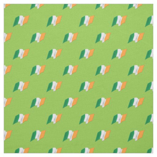 Irish Flag Pattern Fabric