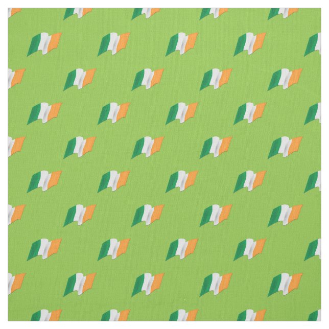 Irish Flag Pattern Fabric (Swatch)