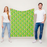 Irish Flag Pattern Fleece Blanket
