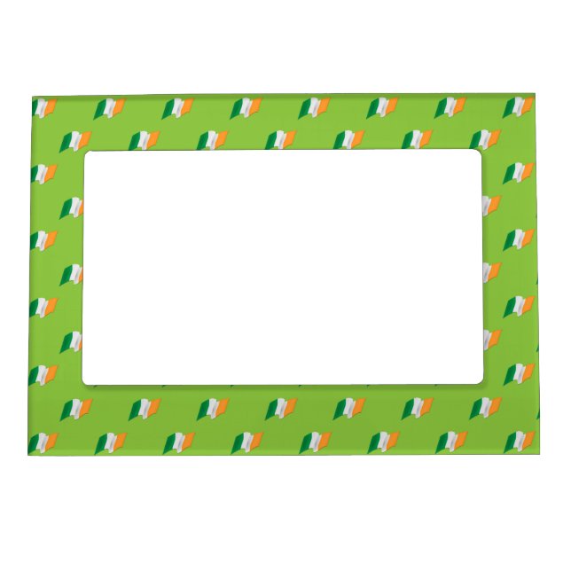Irish Flag Pattern Magnetic Frame (Front)