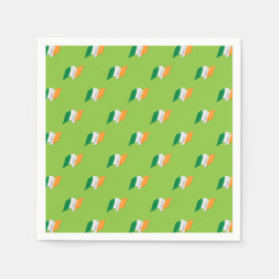 Irish Flag Pattern Napkins