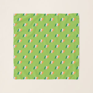 Irish Flag Pattern Scarf