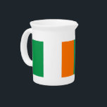 Irish Flag Pitcher<br><div class="desc">Serve your beverages in style with our exclusive pitcher featuring the flag of Ireland! Crafted with meticulous attention to detail, this pitcher is more than just a functional item; it’s a celebration of Ireland’s rich heritage and cultural pride. The vibrant design prominently displays the iconic Irish flag, making this pitcher...</div>