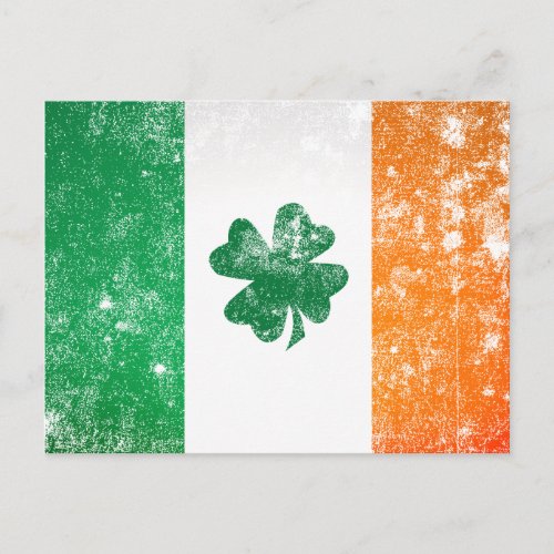 Irish Flag Postcard