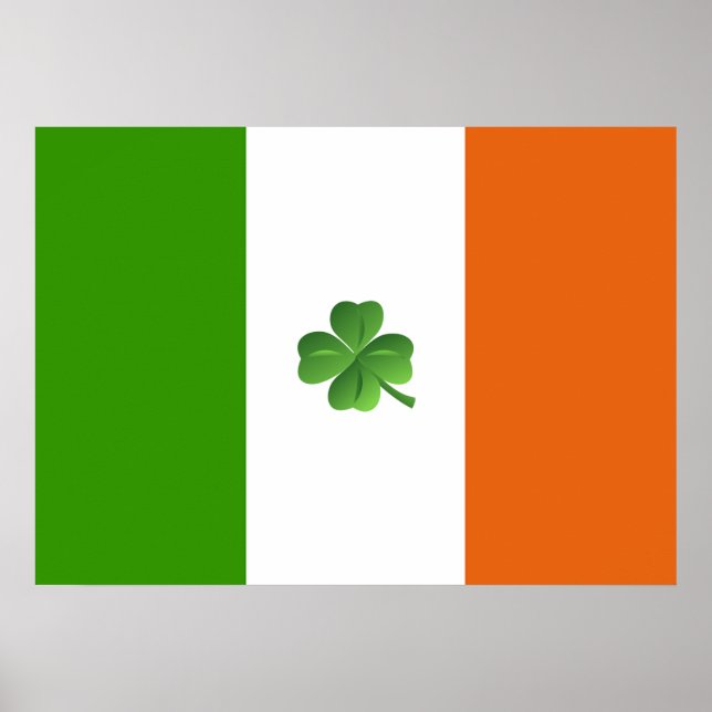Irish flag poster (Front)