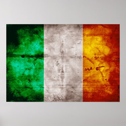 Irish Flag Poster