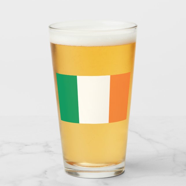 Irish Flag (Republic of Ireland) (ROI) (Eire) Glass (Front Filled)