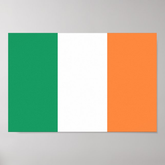 Irish Flag - Republic of Ireland - ROI Eire Poster (Front)