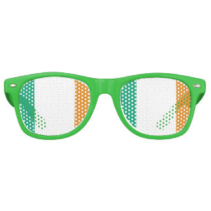 Irish Flag Retro Sunglasses